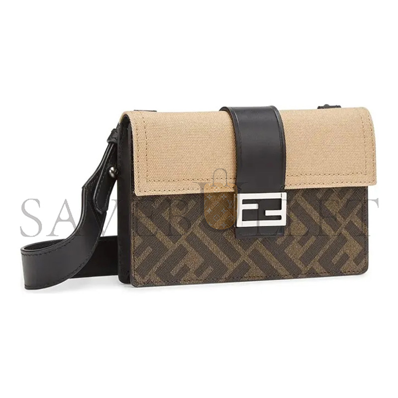 FENDI BAGUETTE CROSSBODY BAG 7M0295AFSCF1EGA (16*10*2cm)